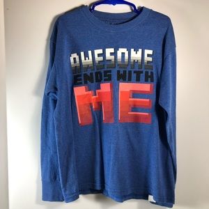 Boys size M (8) Hybrid Apparel Long-Sleeve Tee